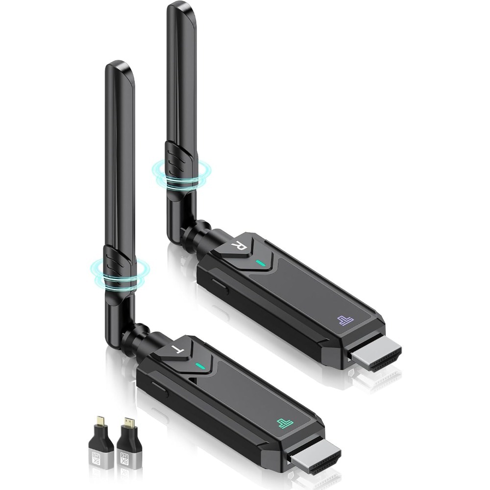 Hdmi Adapter - Bezprzewodowy przedłużacz HDMI 1x1 1x2 1x4,