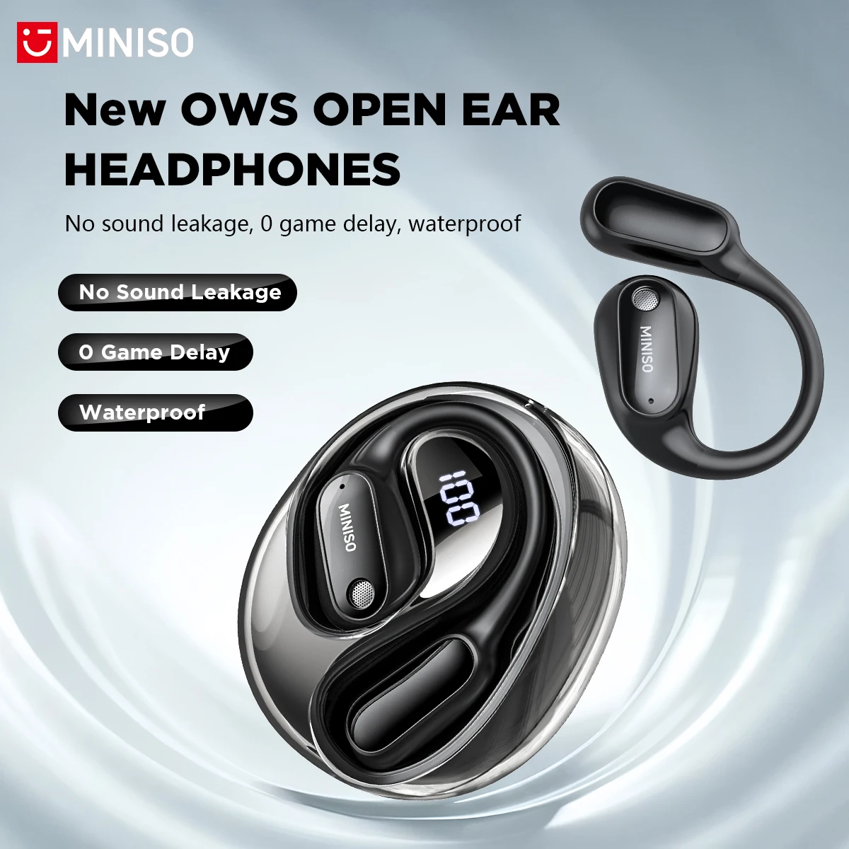 Wireless Charger - MINISO MS190 – bezprzewodowe słuchawki z