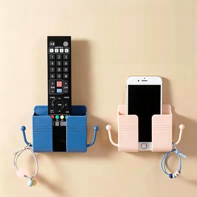 Phone Holder - Wielokolorowy, montowany na ścianie, bez konieczności