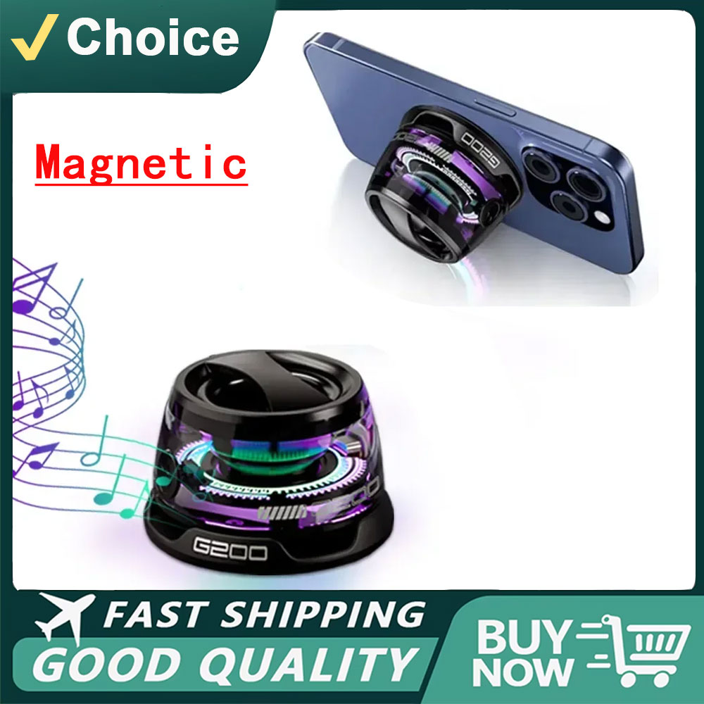Phone Holder - Przenośny głośnik Bluetooth G200 z oświetleniem