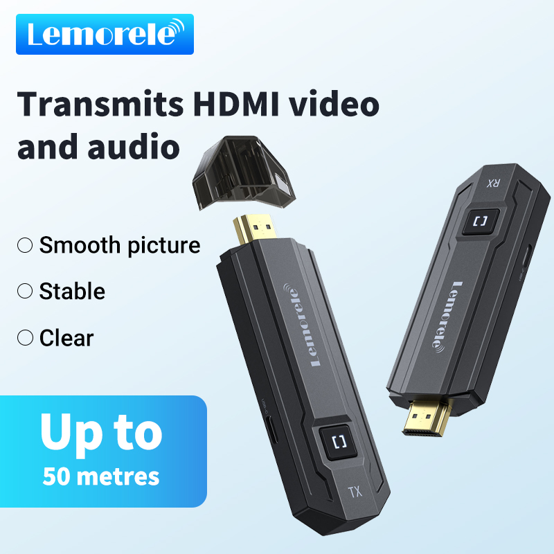 Hdmi Adapter - Lemorele 50M Bezprzewodowy Nadajnik i Odbiornik