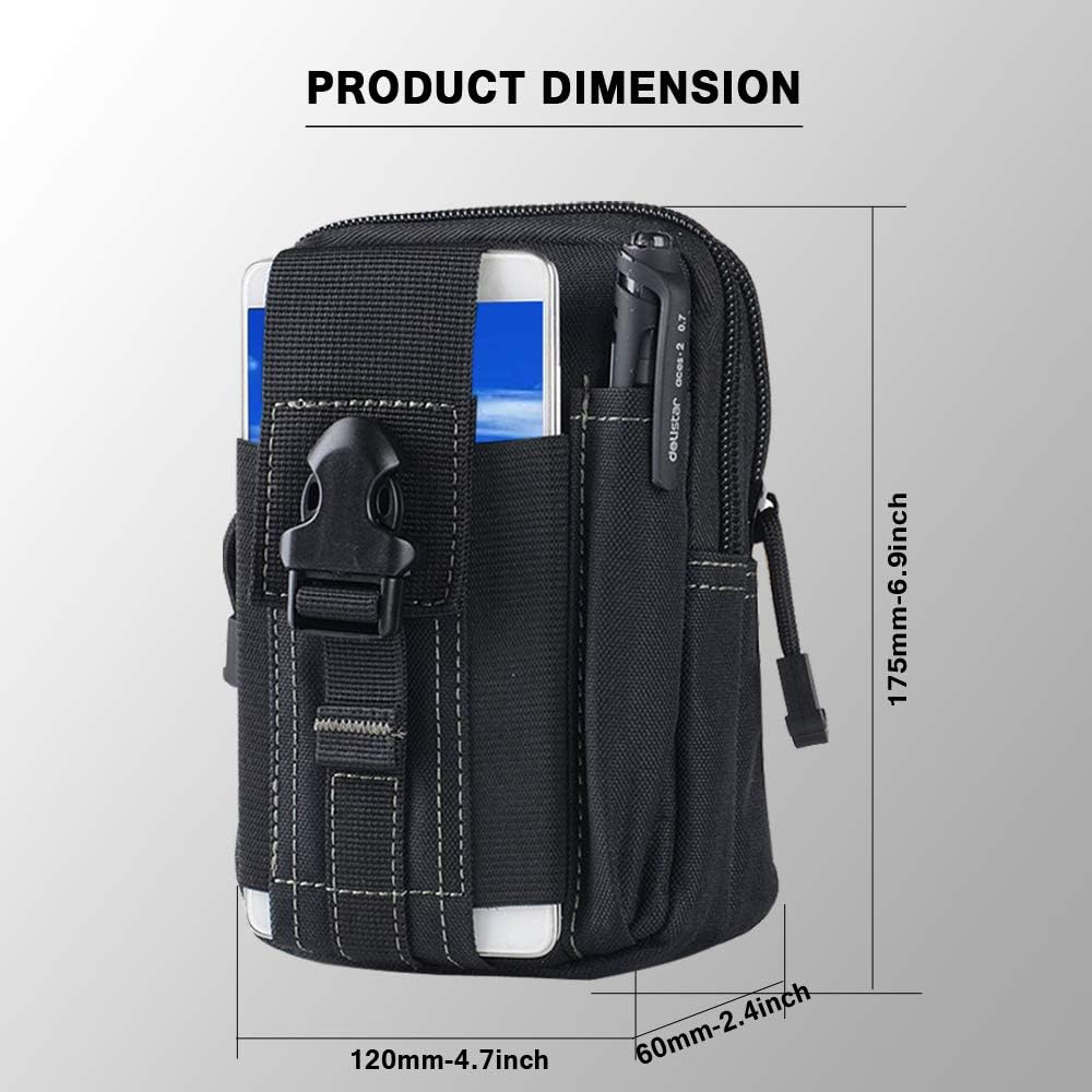 Taktyczna torba na pas Molle,  – Phone Holder recenzja i cena