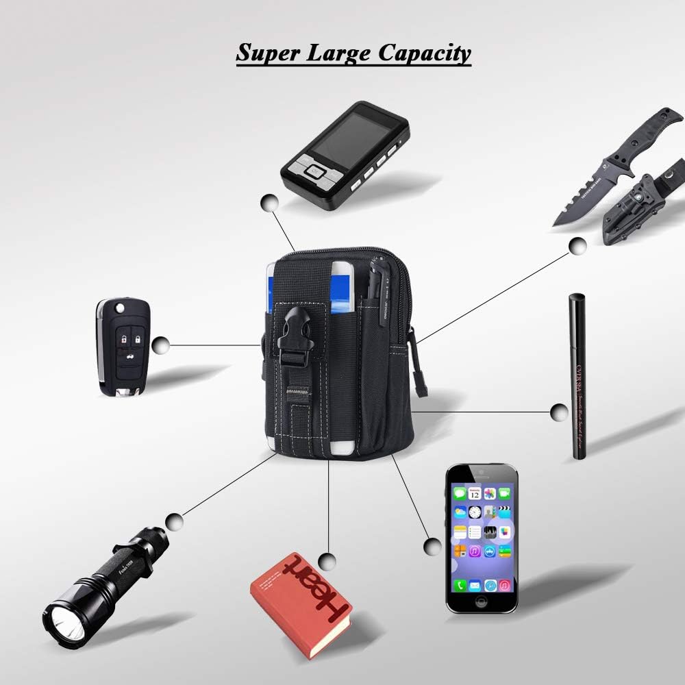Taktyczna torba na pas Molle,  – Phone Holder recenzja i cena