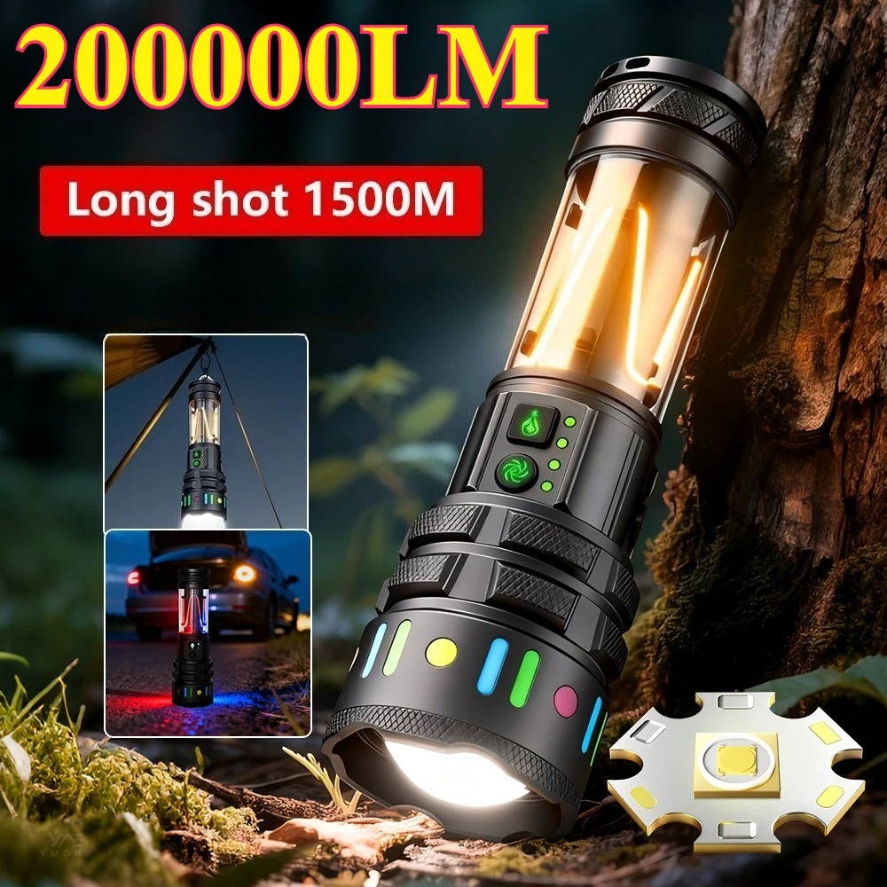 Mocna, ultra jasna latarka LED – Power Bank recenzja i cena