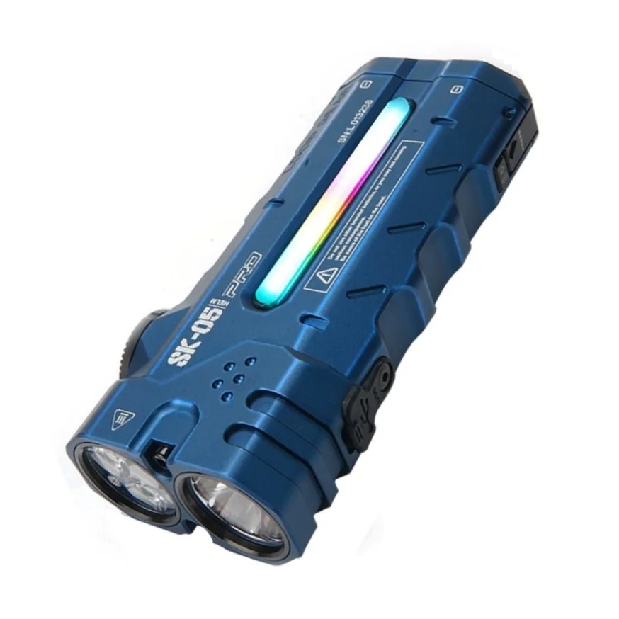 Mocna płaska latarka LED 4360L – Power Bank recenzja i cena