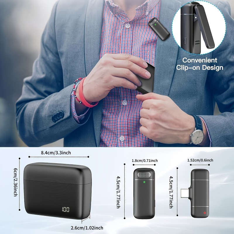 Bezprzewodowy mikrofon krawato – Wireless Charger recenzja i cena